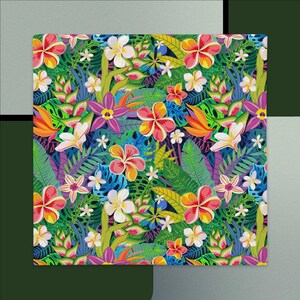 Tropical Floral Premium Pillow Case