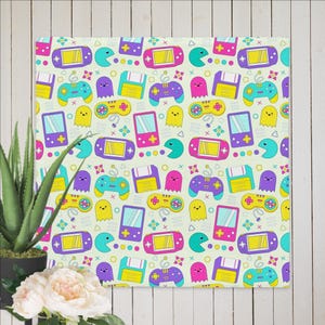 Retro Video Gaming Premium Pillow Case