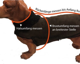 Hundemantel Lammfell