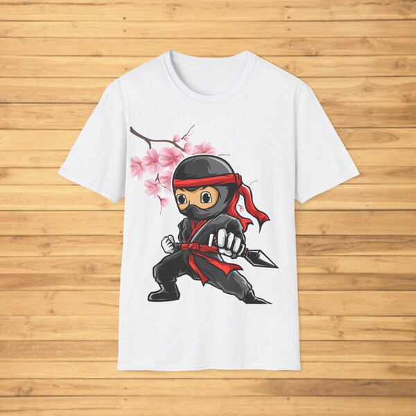 Cute little ninja Japan Unisex T-Shirt