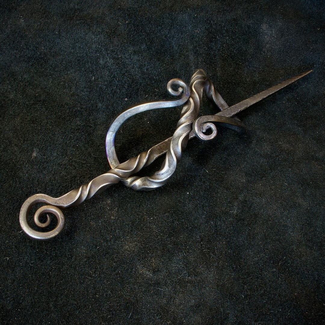 Hand Hair Pin / Bun Holder. Made in Montana. Long Hair Etsy