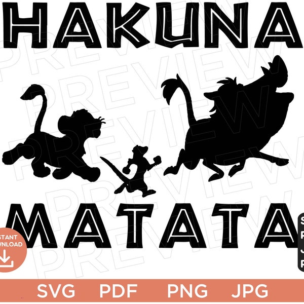 Hakuna Matata - Etsy