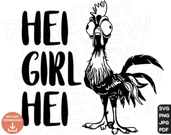 Moana Chicken Clipart - Etsy Australia