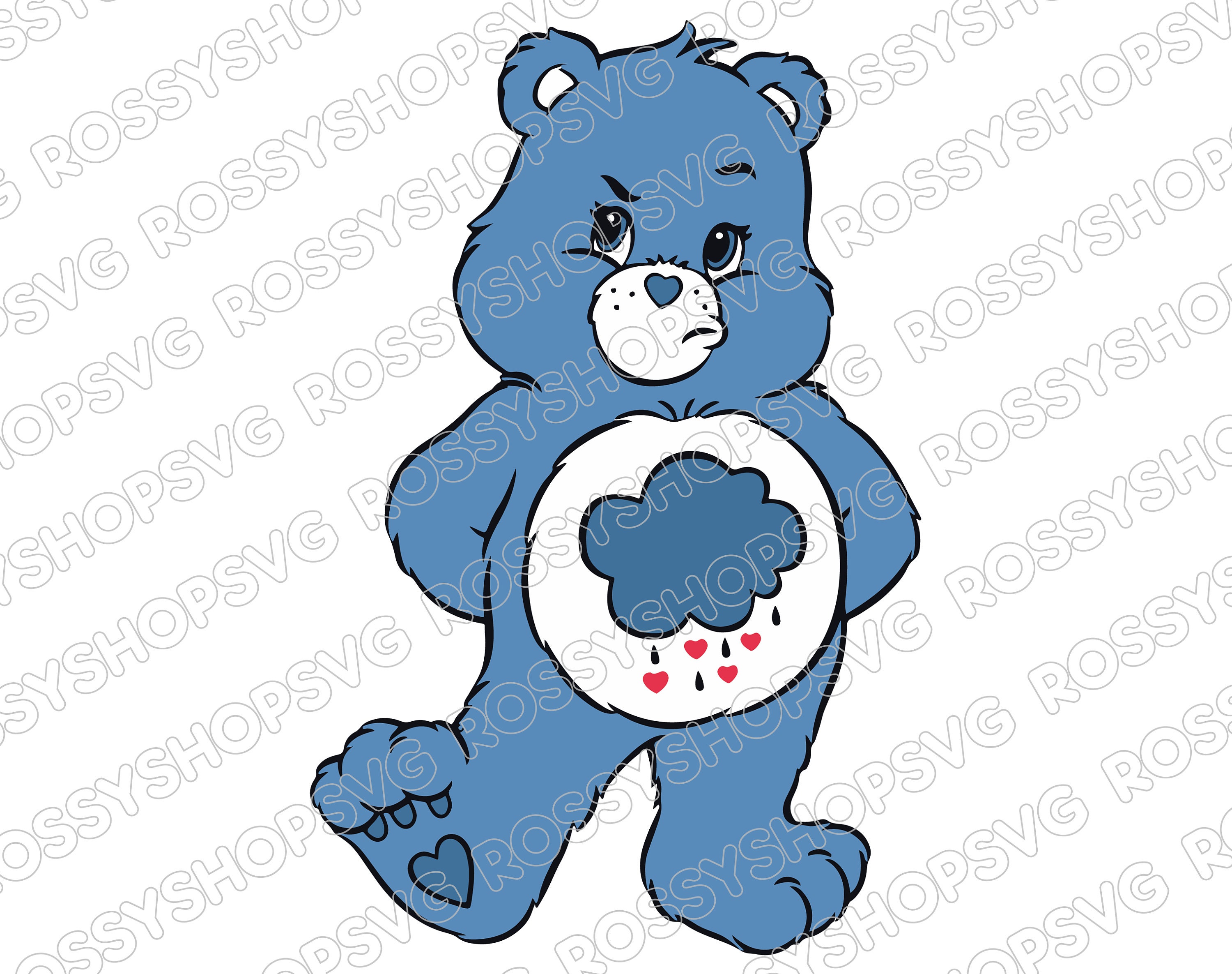 Grumpy Care Bear