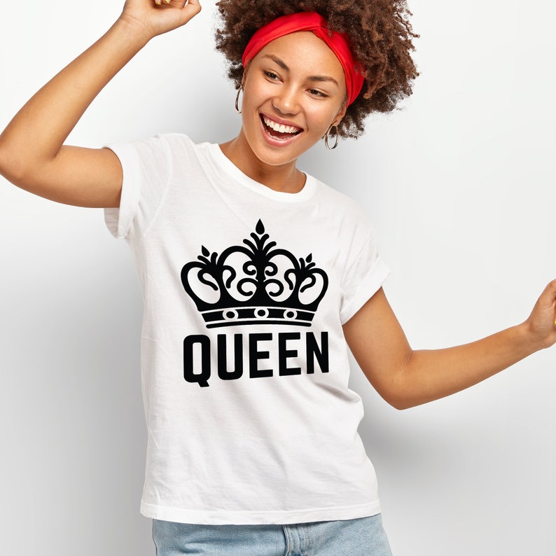 King and Queen SVG Boss Lady Woman Svg Daughter Svg Strong - Etsy Australia