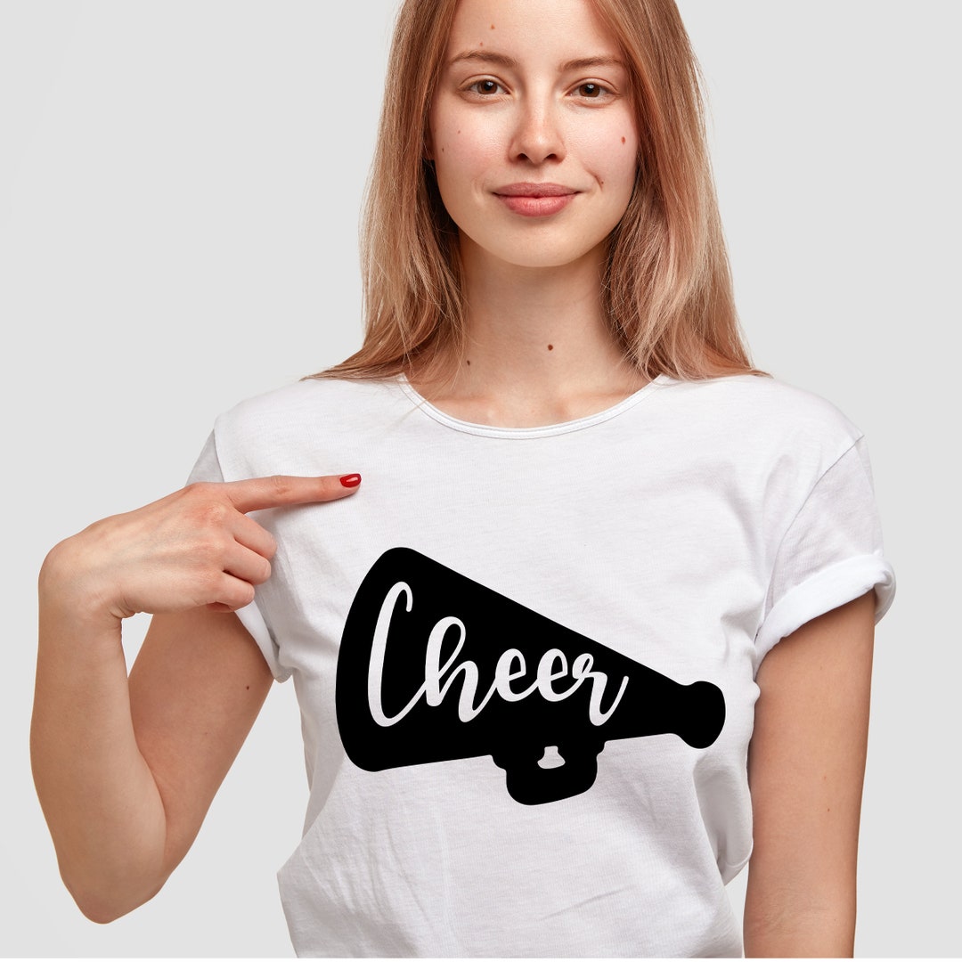 Cheer SVG SVG Cheerleading Cheer svg Megaphone svg cheer - Etsy France