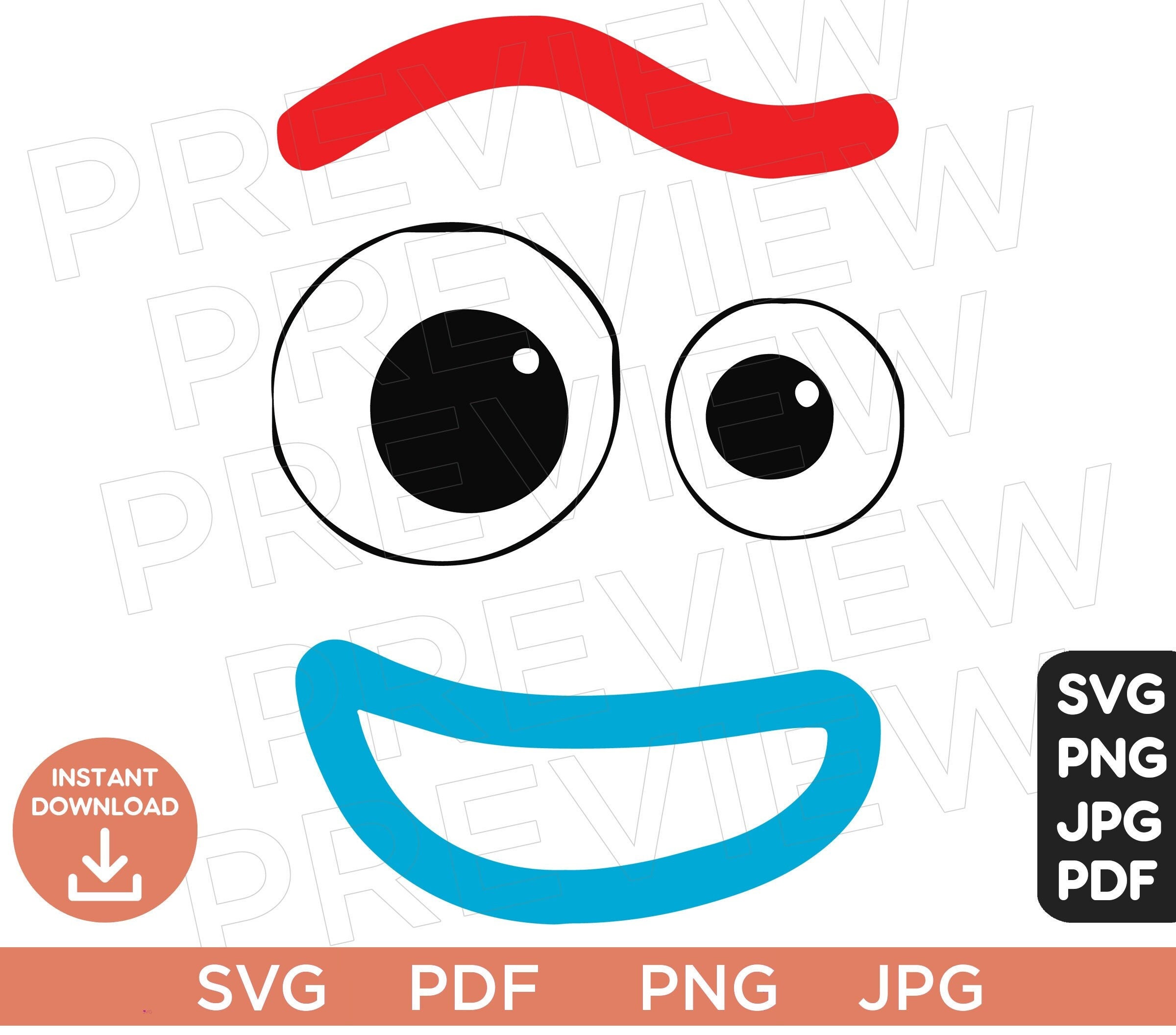 Forky Face Template Forky Face Template
