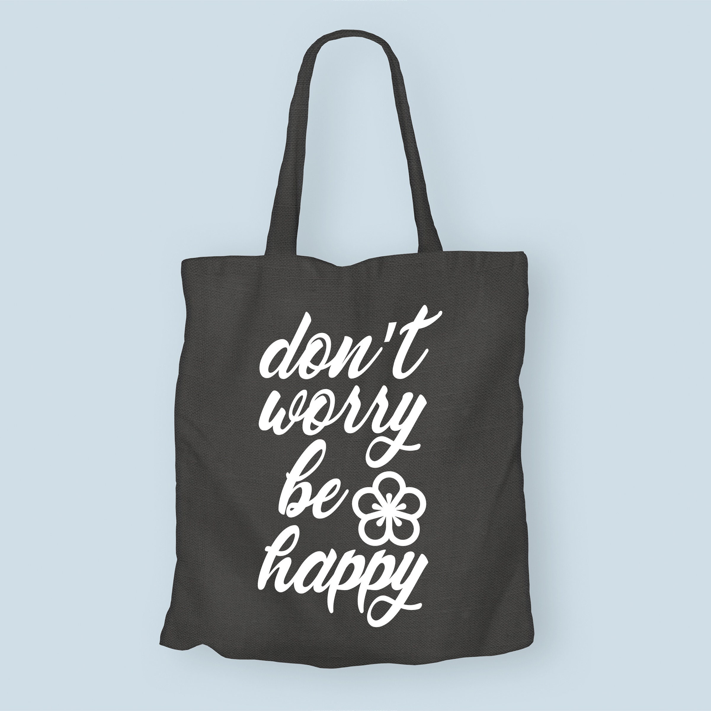 Don't Worry Be Happy SVG Boss Lady Woman Svg Daughter - Etsy UK