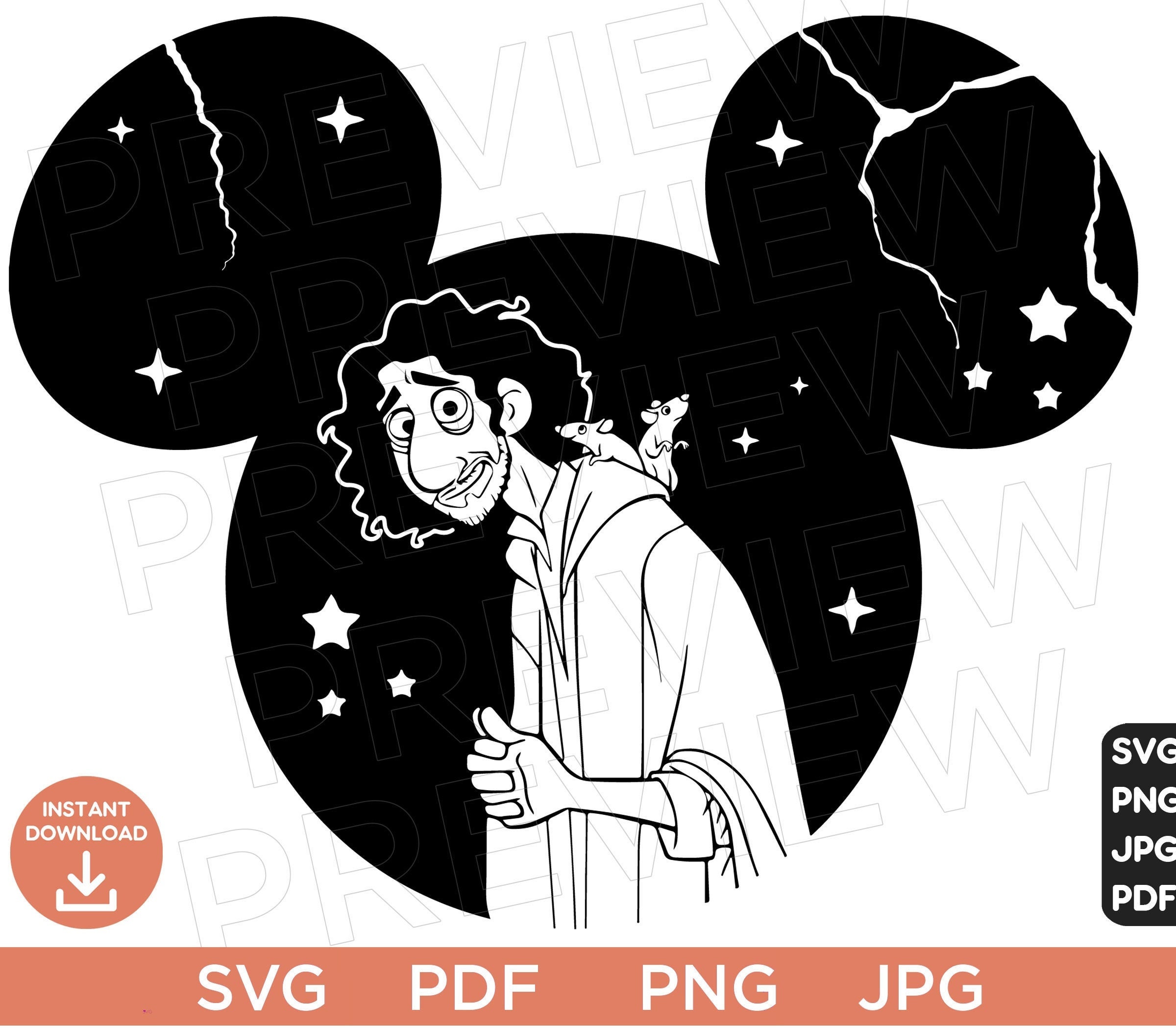 Encanto SVG Bruno Svg Png Clipart SVG We Dont Talk About - Etsy Singapore