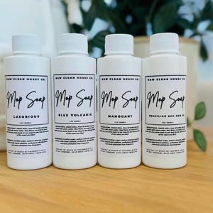 SAMPLE Pack Mop Soap | Try out each scent | 4 pack Mop Soap Samples