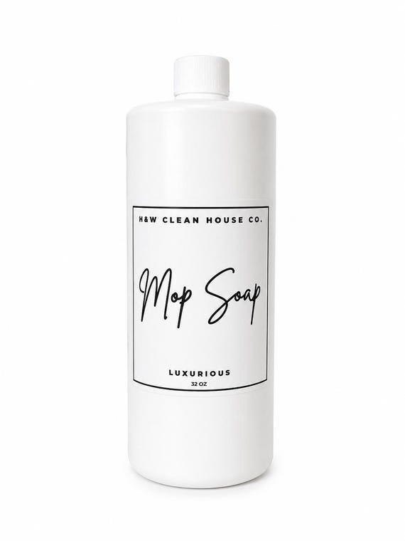 Non-Toxic Mop Soap | Natural Floor Cleaner, Pet Friendly
