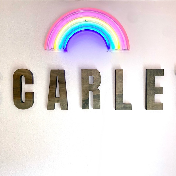 Wall Hanging Letters Etsy