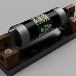 Vintage zekering, breker - Halloween, Frankenstein, Bussman Fuse replica 3D-afdrukbaar - DIGITAAL BESTAND