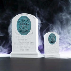 Madame Leota - Haunted Mansion Tombstone - 3d printed miniature