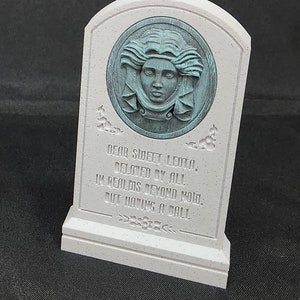 Haunted Mansion Tombstones 3d Printed Miniatures FULL Collection - Etsy