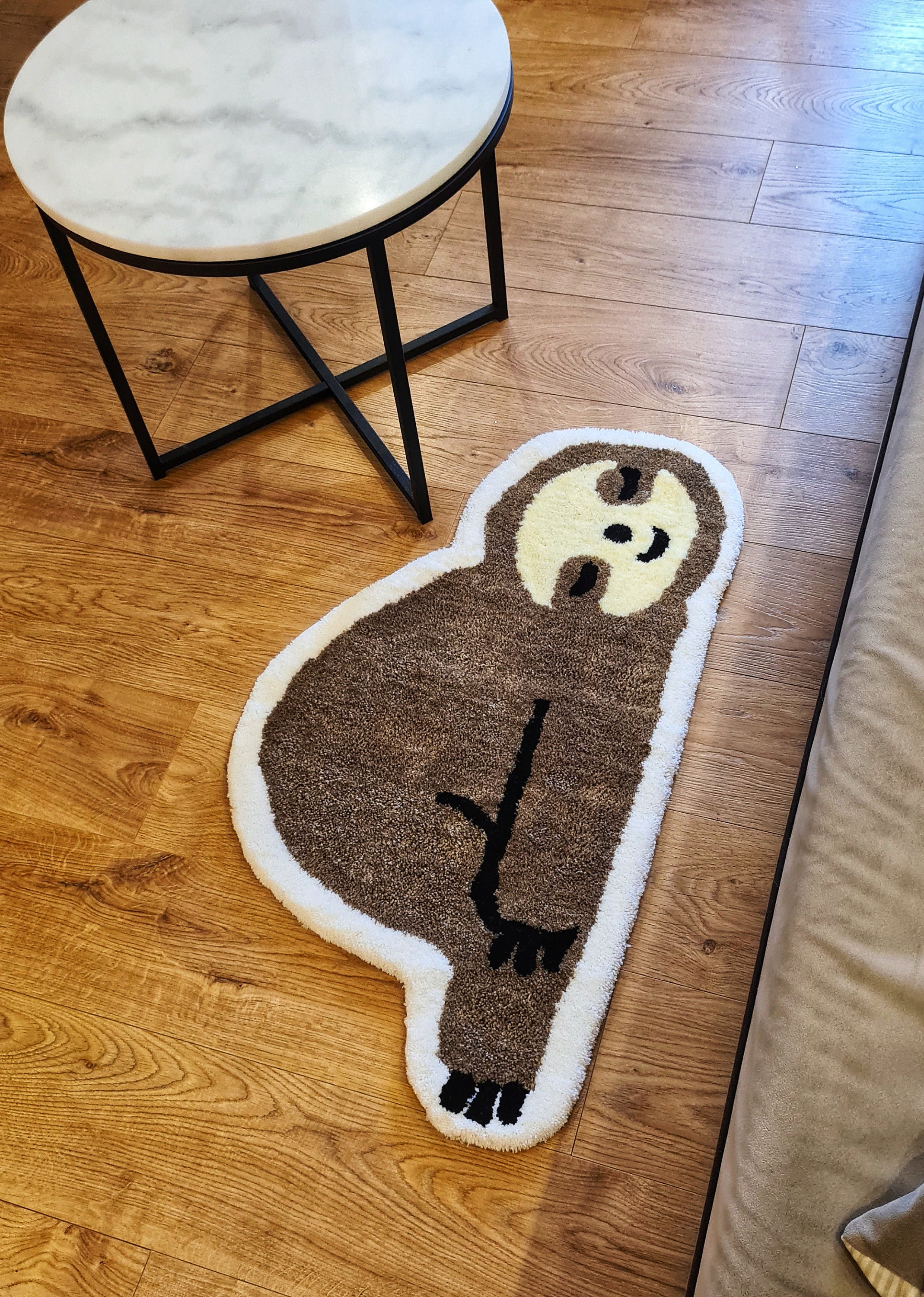 Handmade Sloth Tufted Rug: Nursery & Kids Room Decor - Etsy UK