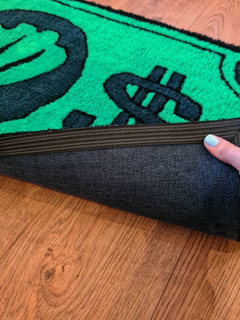 A baking of the rug