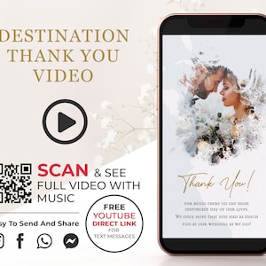Zielort Danke Video Karte, Weltkarte Danke Digitale Karte, Reise Hochzeit Danke Video, Ziel Geburtstag Danke Video W1