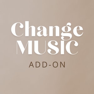 Cambia el complemento Música por cualquier invitación en video de nuestra tienda