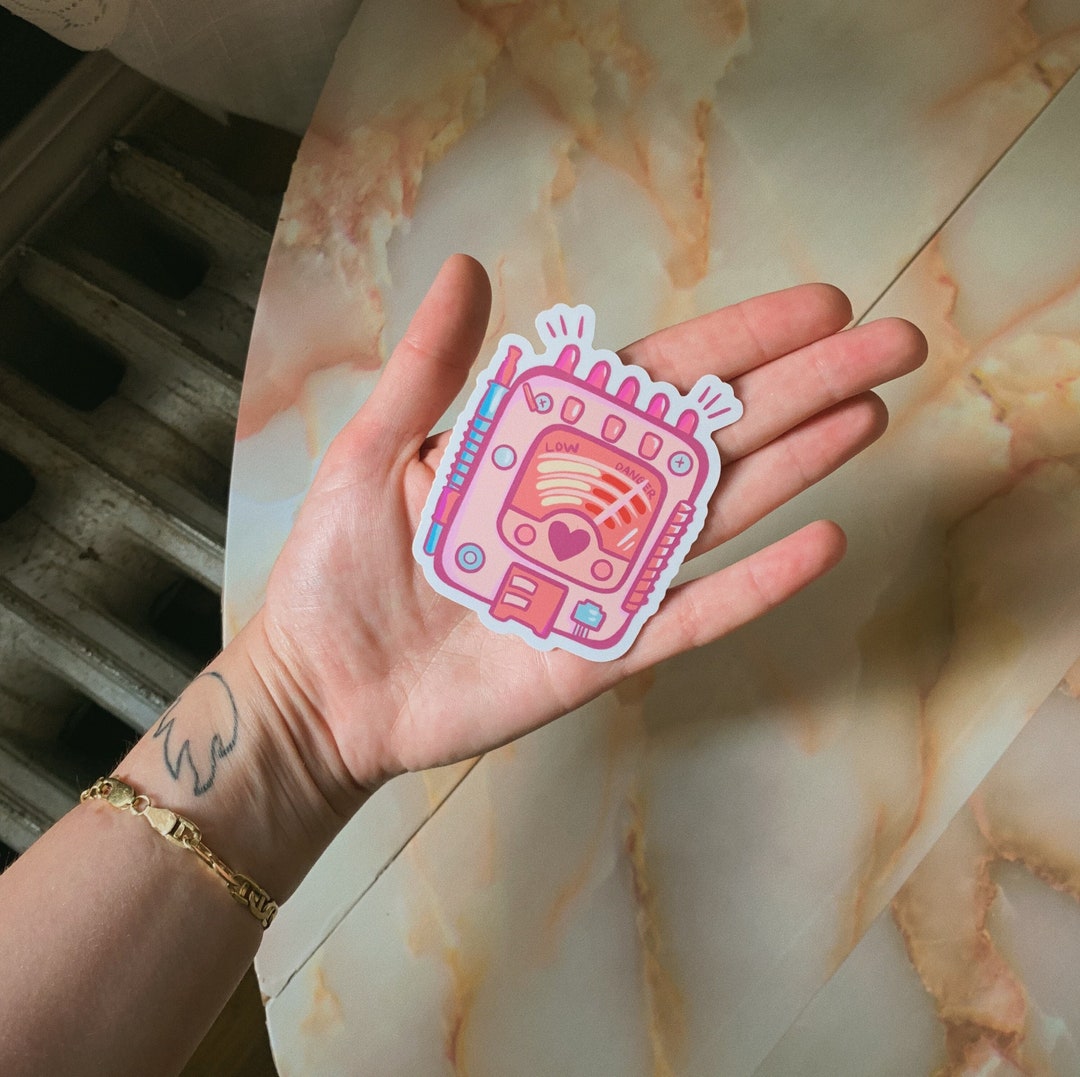 Supernatural EMF Meter Original Vinyl Sticker, Durable Waterproof 3 Sam