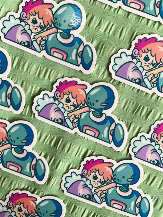 Cassian Andor K-2SO Original Vinyl Star Wars Sticker - Etsy