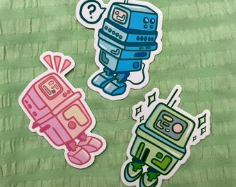 GNK Power Droid Original Vinyl Star Wars Sticker, Durable Waterproof 3" GONK Sticker
