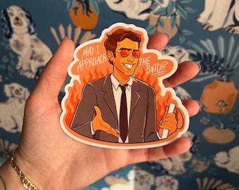 Daredevil Original Vinyl Sticker, Durable Waterproof 4" Matt Murdock Sticker
