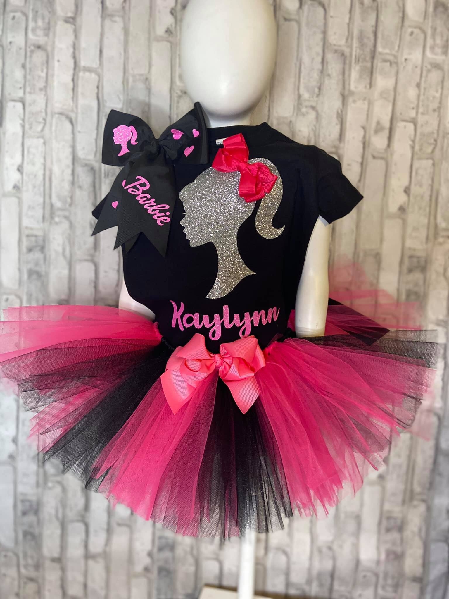 Inspired Barbie Tutu Birthday Set 