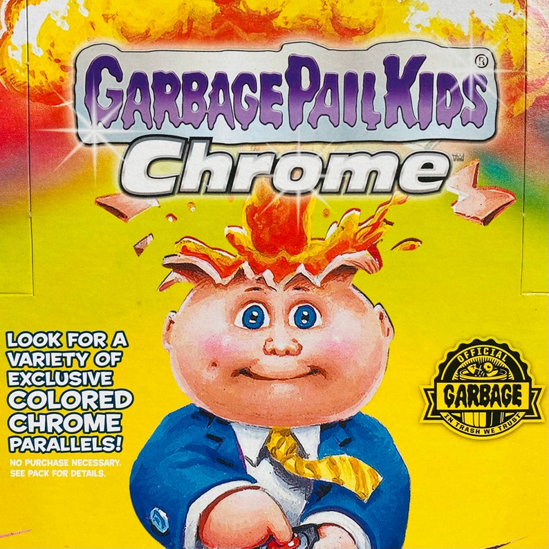Garbage Pail Kids Chrome / 1986 Original Series 4 / GPK Cards / Pack Fresh / Brand New / Collectible Cards / Garbage Pail Kids / Topps Cards