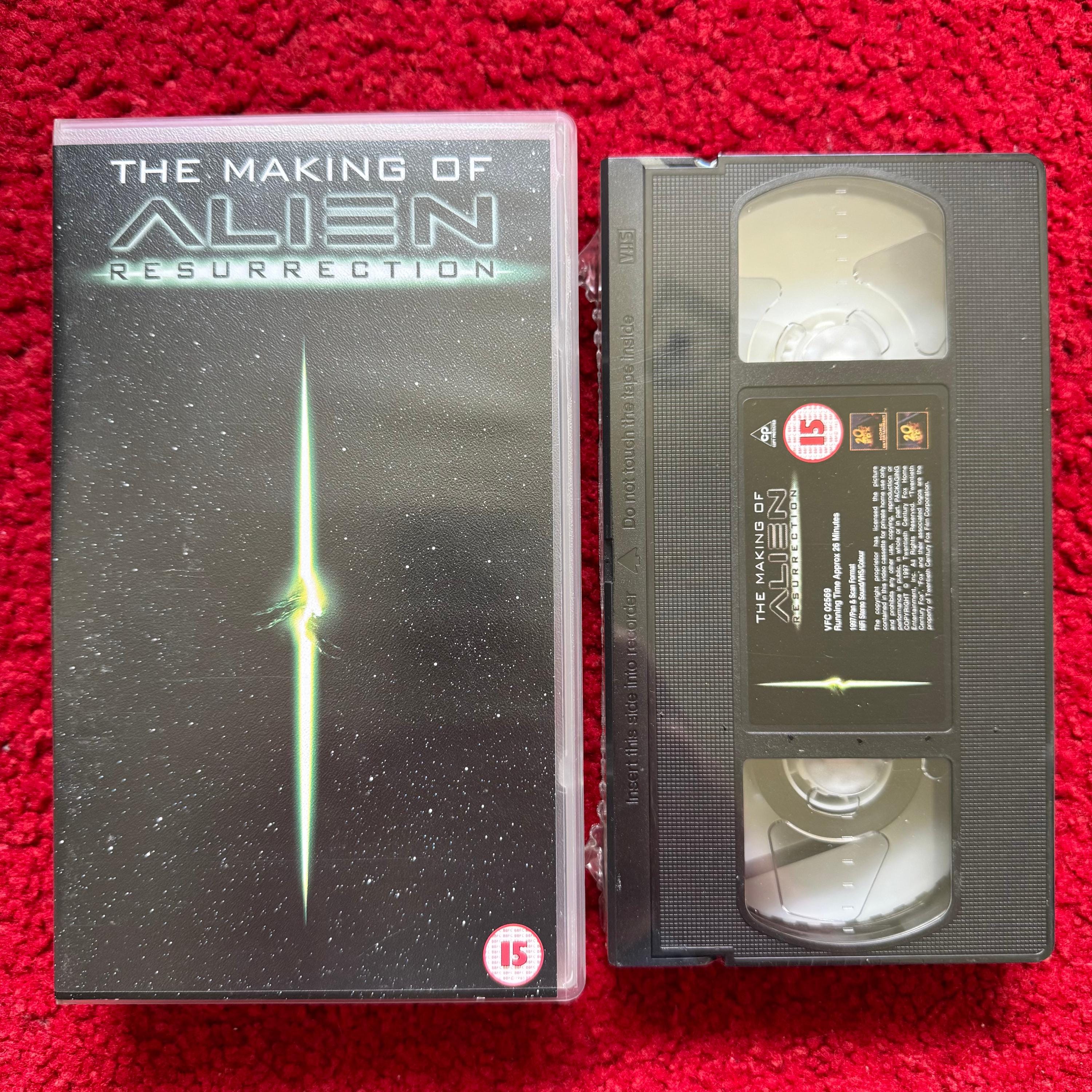 The Making of Alien: Resurrection VHS Video (1997) - New & Sealed ...
