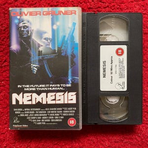Nemesis VHS Video (1992) 6336423 / Horror VHS Video Tape / Horror Video / Vintage VHS / Sci-Fi