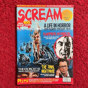 Scream Magazine / Horror Magazine / #47 mars-avril 2018 / Joe Dante + Hammer Horror + L&#39;Exorciste III + Le Cauchemar Final
