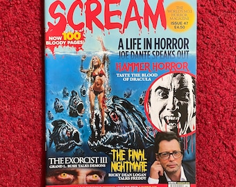 Scream Magazine / Horror Magazine / #47 Mar-Apr 2018 / Joe Dante + Hammer Horror + The Exorcist III + The Final Nightmare