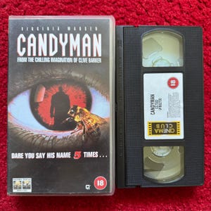 Candyman VHS Video (1992) Cc7302 / Horror VHS Video Tape / Horror Video / Vintage VHS / Slasher / Tony Todd