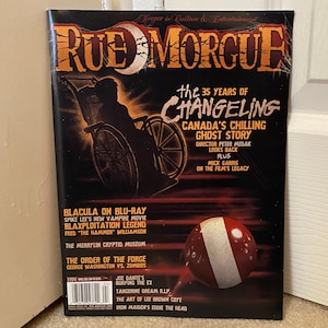 Rue Morgue Magazine / Issue 154 / April 2015 / Changeling + Blacula + Burying the Ex / Free UK Delivery / Horror Magazine / Vintage Magazine