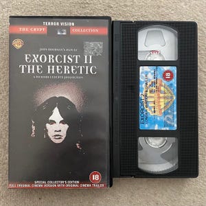 Exorcist II: The Heretic VHS Video (1977) 14793 / Horror Vhs Video Tape / Horror Video / Vintage VHS / Linda Blair