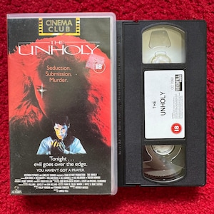 The Unholy VHS Video (1988) Cc7060 / Horror VHS Video Tape / Horror Video / Vintage VHS