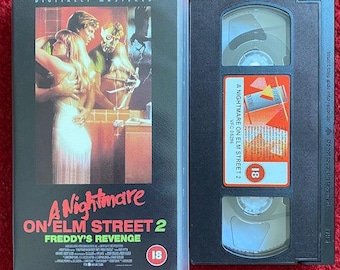 A Nightmare On Elm Street 2: Freddys Revenge VHS Video (1985) Evs1294 / Horror VHS Video Tape / Horror Video / Vintage VHS  / Freddy Krueger