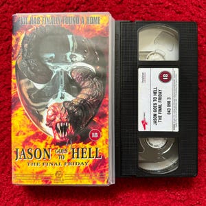 Jason Goes To Hell: The Final Friday VHS Video (1993) 430903 / Horror VHS Video Tape / Horror Video / Vintage VHS / Jason Vorhees