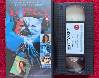 The Legacy VHS Video (1978) Ody134 / Horror Video Tape / Horror Video / Vintage VHS