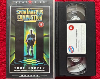Spontaneous Combustion VHS Video (1989) Eukv6035 / Horror Video Tape / Horror Video / Vintage VHS