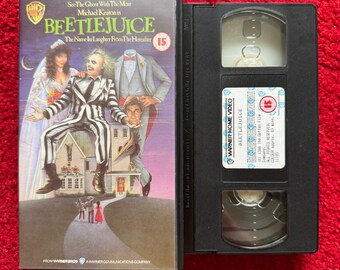 Beetlejuice VHS Video (1988) Pes11785 / Horror VHS Video Tape / Horror Video / Vintage VHS