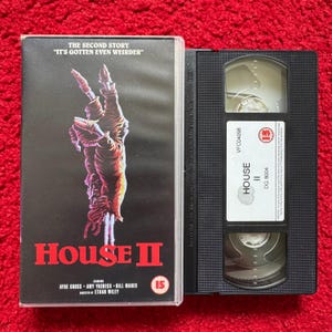 House 2 VHS Video (1987) Dg8004 / Horror VHS Video Tape / Horror Video / Vintage VHS