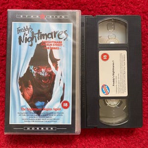 Freddys Nightmares: The Series VHS Video (1988) Eukv6002 / Freddy Krueger / Elm Street / Horror VHS Video Tape / Horror Video / Vintage VHS