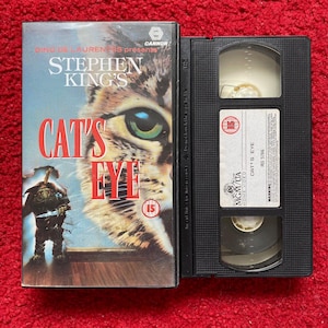 Cat's Eye VHS Video (1985) Pes51506 / Horror VHS Video Tape / Horror Video / Vintage VHS / Stephen King / Drew Barrymore