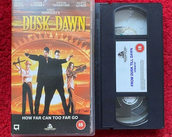 From Dusk Till Dawn VHS Video (1996) D971860 / Horror Video Tape / Horror Video / Vampire