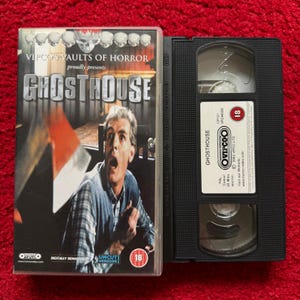Ghosthouse VHS Video (1988) Vip121 / Horror VHS Video Tape / Horror Video / Vintage VHS / Vipco