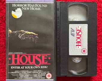 House VHS Video (1985) Evs1005 / Horror VHS Video Tape / Horror Video / Vintage VHS
