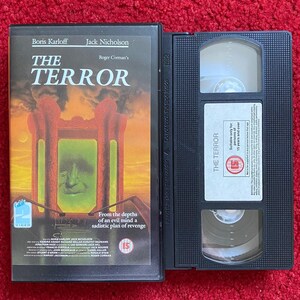 The Terror VHS Video (1963) Tercab2 / Horror VHS Video Tape / Horror Video / Vintage VHS