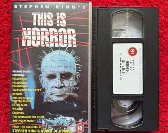 Stephen Kings This Is Horror: Volume 4 VHS Video (1989) Lvv294 / Horror Video Tape / Horror Video / Vintage VHS